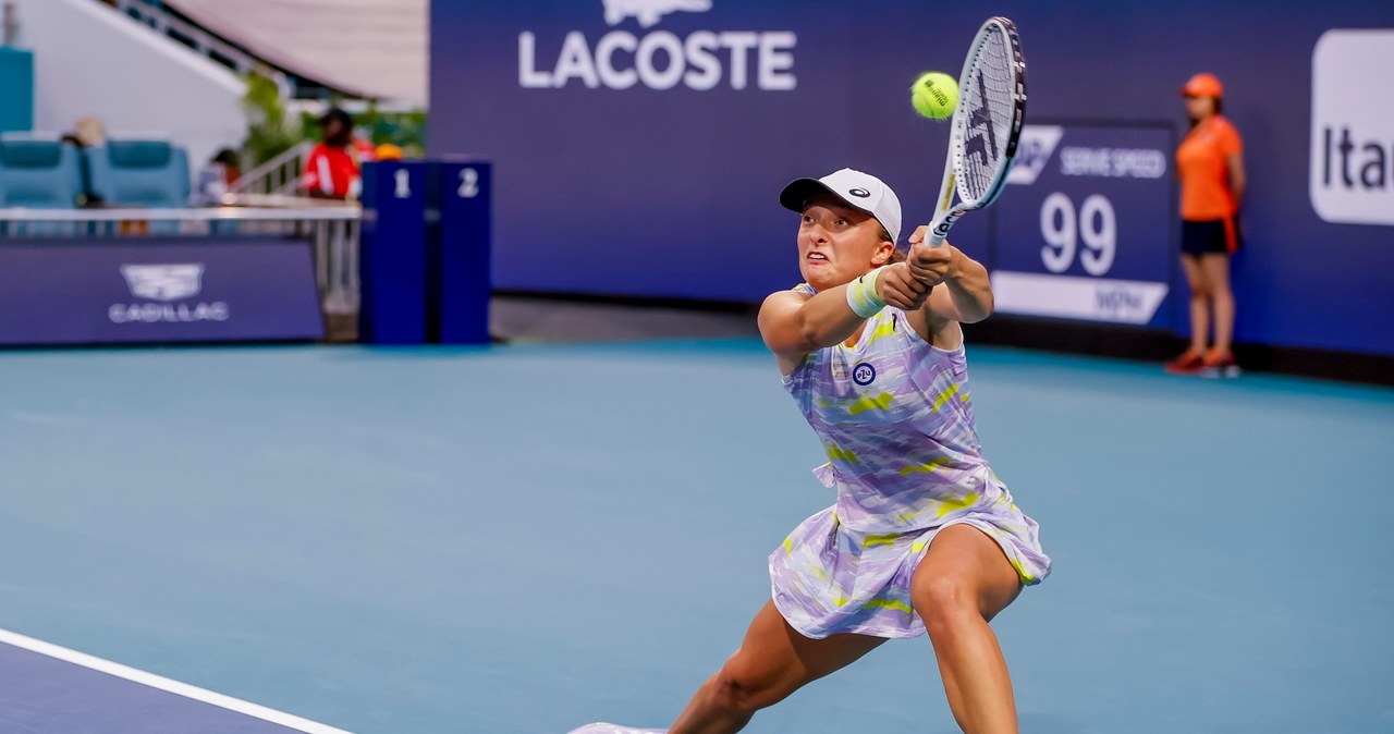 Iga Świątek w półfianale WTA Masters 1000 w Miami