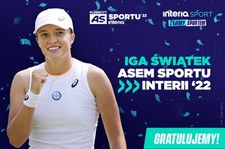 Iga Świątek wygrała 2. edycję Plebiscytu As Sportu Interii