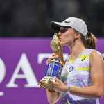 Iga Świątek wygrała turniej WTA w Dausze. "Chciałabym wyrazić swoje wsparcie dla wszystkich, którzy cierpią w Ukrainie"