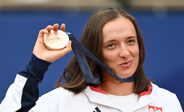 Iga Świątek z brązem. Odebrała medal 