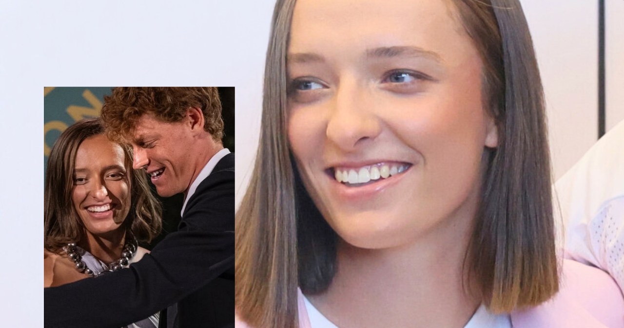 Iga Świątek zatańczyła z Jannikiem Sinnerem /WTA Instagram /East News