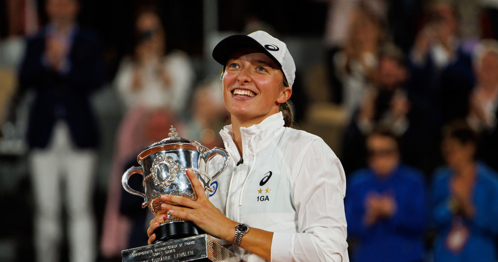 Iga Świątek zwyciężyła turniej Roland Garros /TPN / Contributor /Getty Images