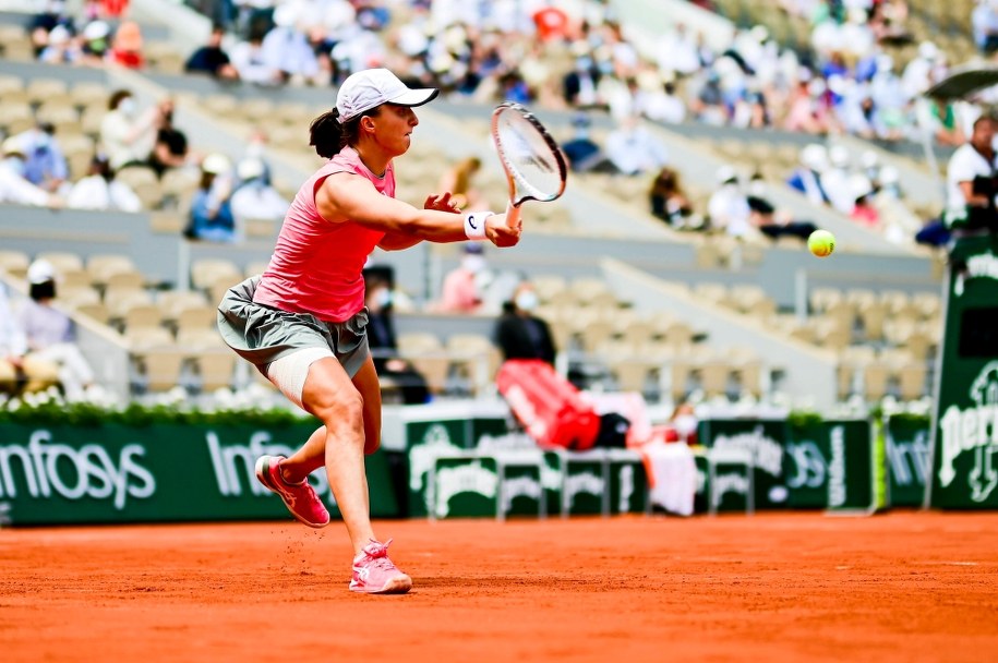 Iga Świątek /JB Autissier   /PAP