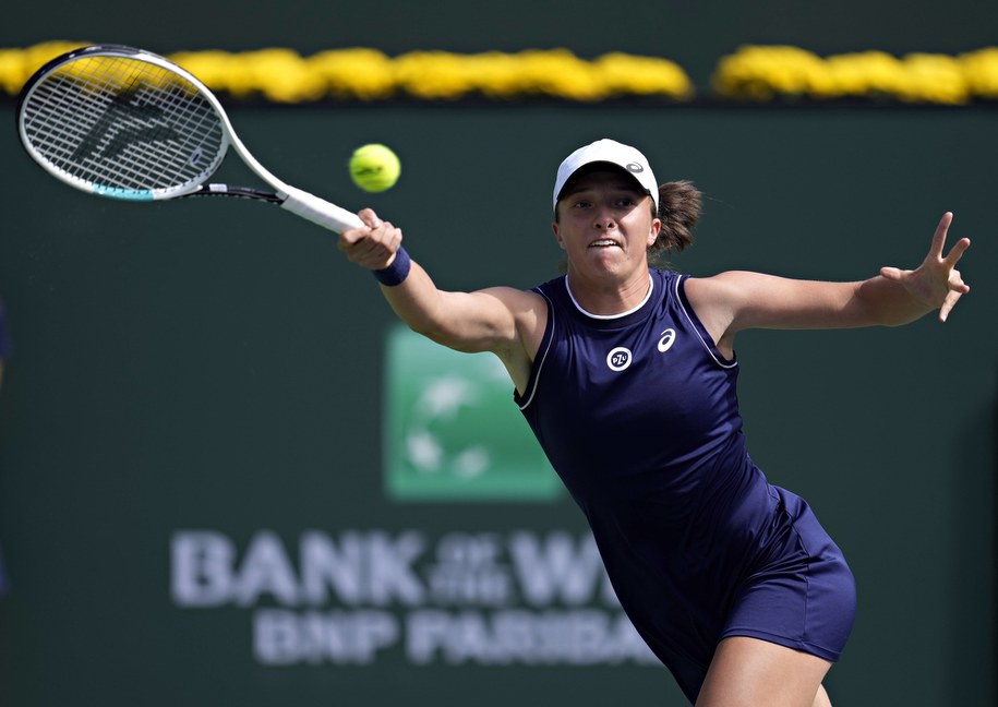 Iga Świątek /	RAY ACEVEDO /PAP/EPA