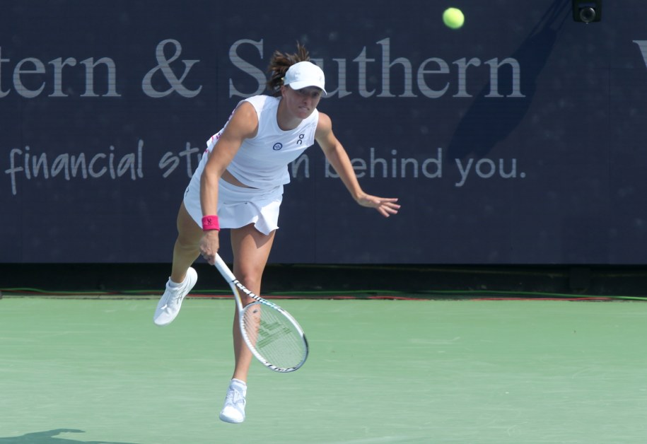 Iga Świątek /Mark Lyons /PAP/EPA