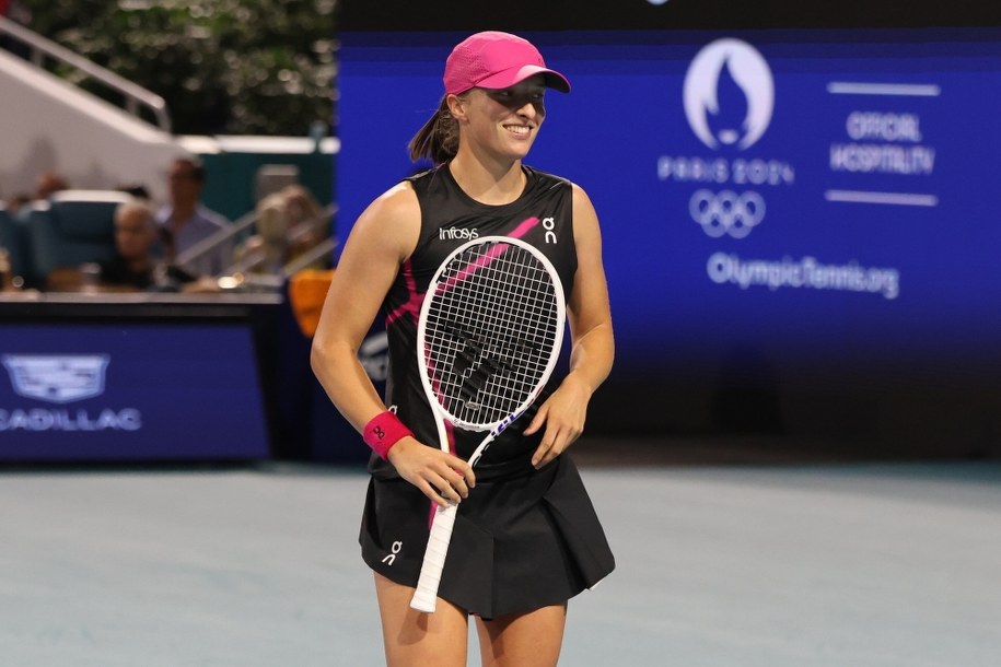 Iga Świątek /Marcin Cholewiński /PAP