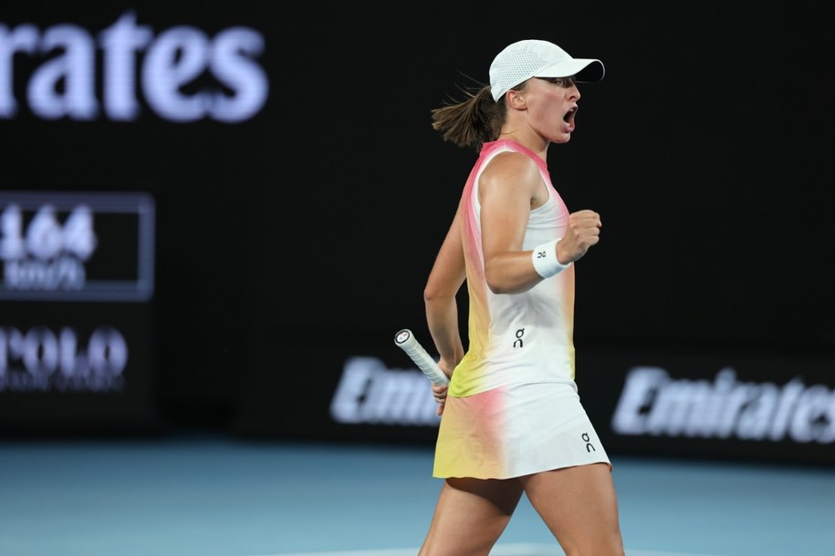 Iga Świątek /Marcin Cholewiński /PAP