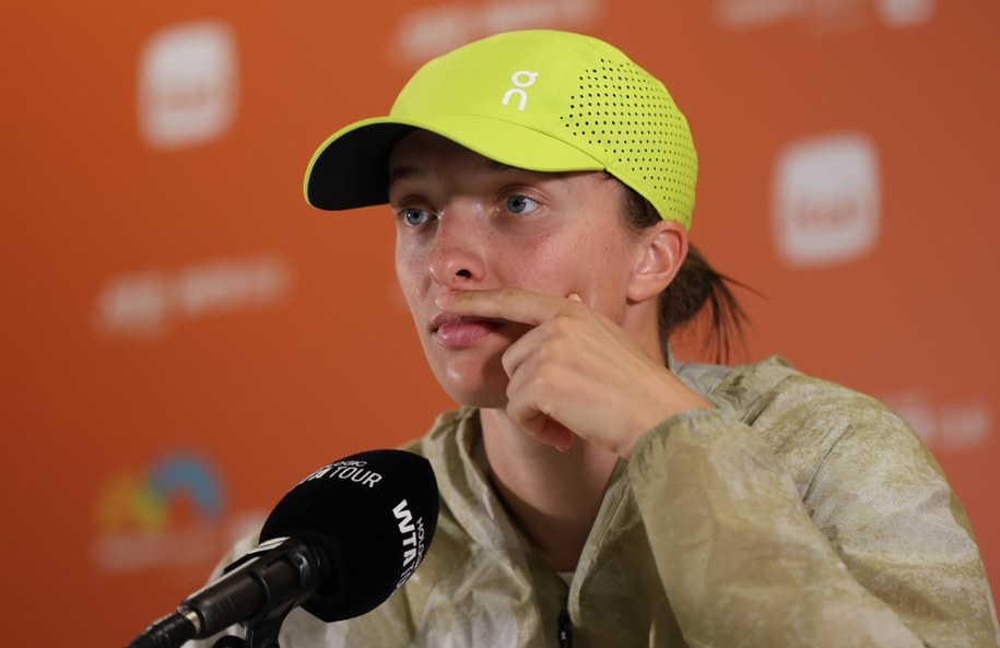 Iga Świątek /Marcin Cholewiński /PAP