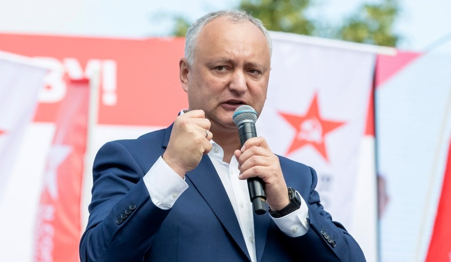 Igor Dodon /DUMITRU DORU /PAP/EPA