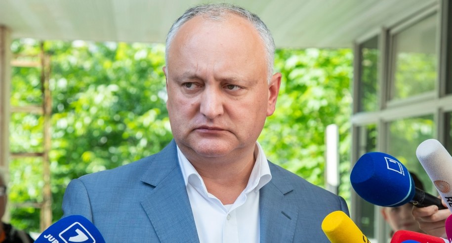 Igor Dodon /DUMITRU DORU /PAP/EPA