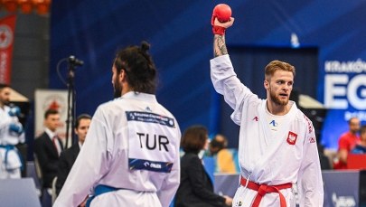 Igrzyska europejskie: Miłosz Sabiecki z brązowym medalem w karate kumite