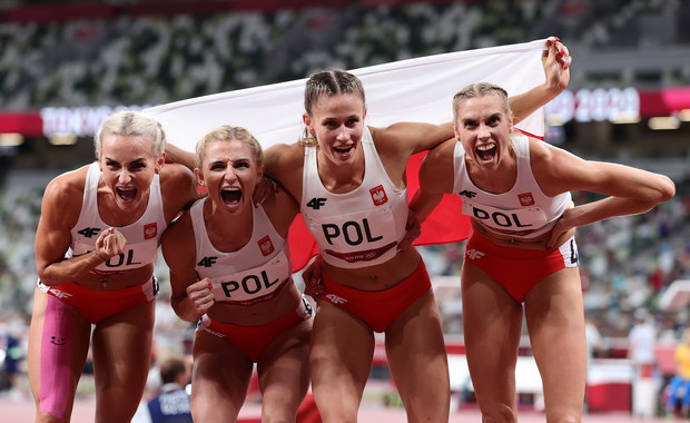 Igrzyska olimpijskie. Sztafeta kobiet 4x400 m pobiegła po srebro 