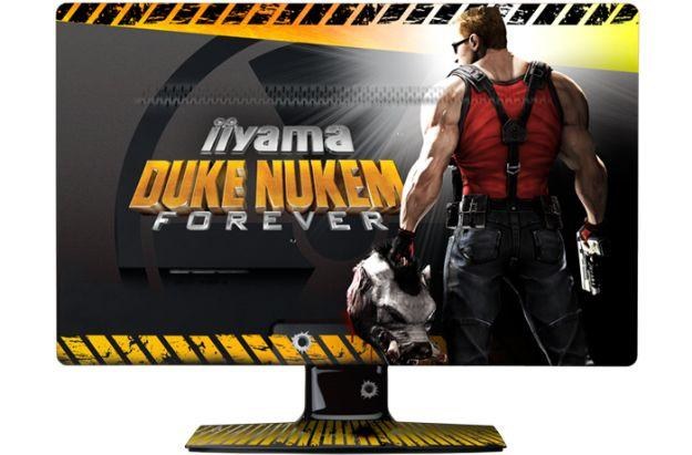 iiyama E2473HDS Duke Nukem Forever - tył monitora robi piorunujące wrażenie /Informacja prasowa