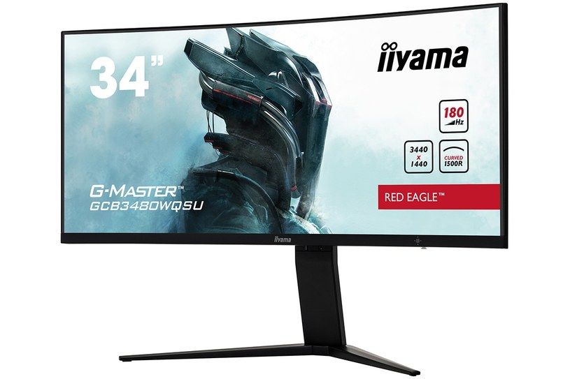 iiyama G-Master GCB3480WQSU-B1 Red Eagle /materiały prasowe