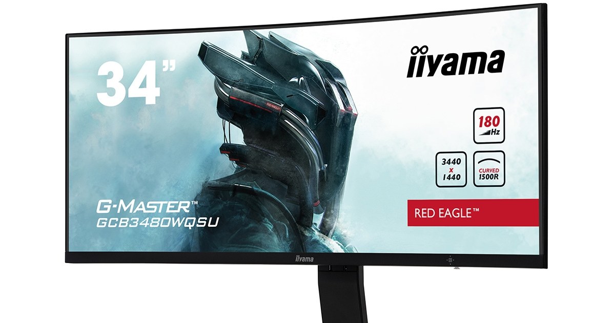 iiyama G-Master GCB3480WQSU-B1 Red Eagle /materiały prasowe