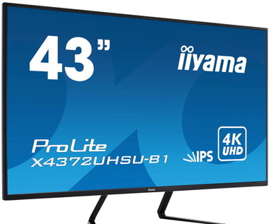 iiyama ProLite X4372UHSU-B1 - wielozadaniowy monitor 4K