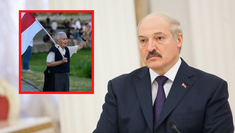 Ikona białoruskiej opozycji Nina Bagińska (fot. Hanna Liubakova) została zwolniona z aresztu /shutterstock /Shutterstock