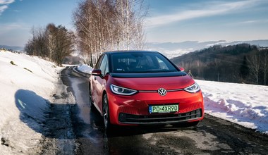 Ile auto elektryczne może przejechać zimą? Sprawdzamy Volkswagena ID.3, ID.4 oraz ID.5