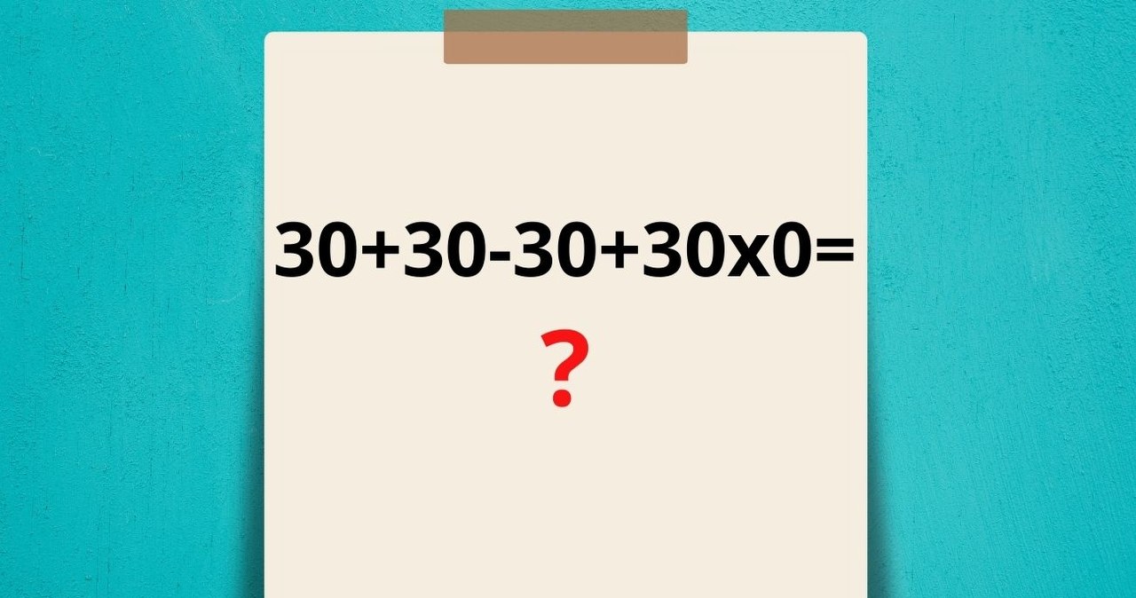 Ile czasu potrzebujesz na rozwiązanie zagadki matematycznej? /Canva Pro /Canva Pro