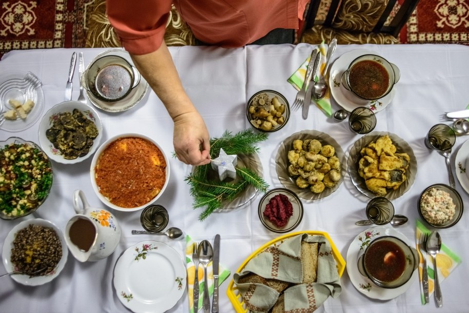 Ile potraw na wigilijnym stole? /Wojciech Pacewicz /PAP