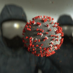Ile wirusa jest w powietrzu wydychanym przez osoby chore?