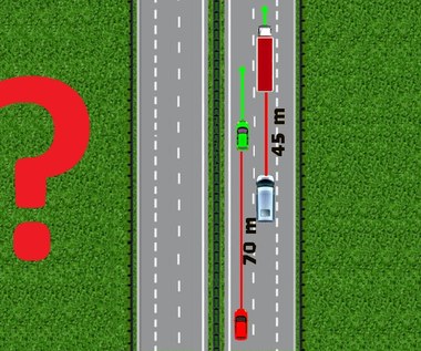 Ile wynosi bezpieczna odległość między samochodami?