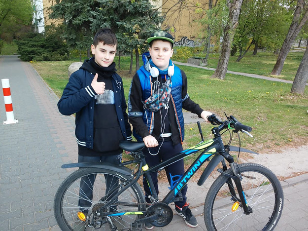 Ilias (po prawej) i Maciej (po lewej) /Policja