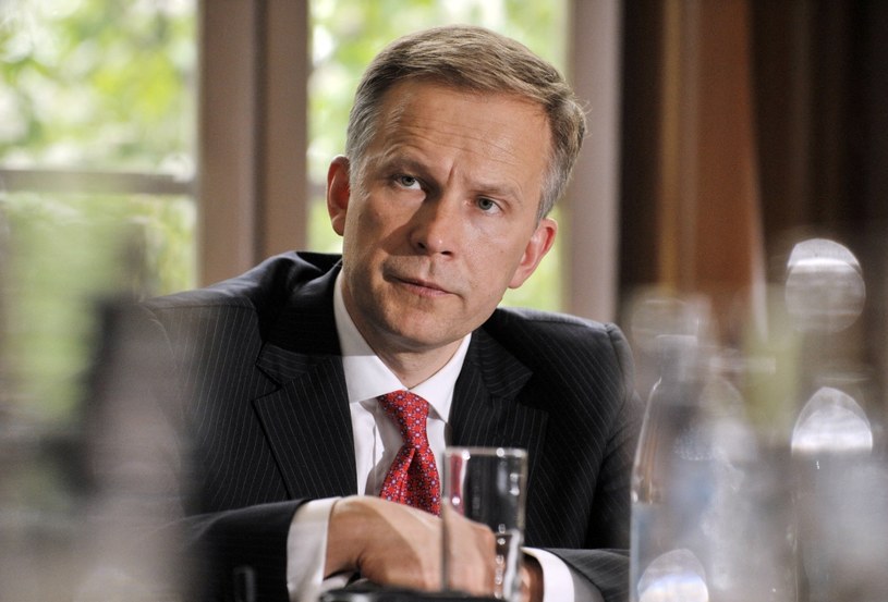 Ilmars Rimszewics, były prezes Banku Łotwy, został uznany za winnego udziału w aferze korupcyjnej /MARKKU ULANDER / LEHTIKUVA /AFP