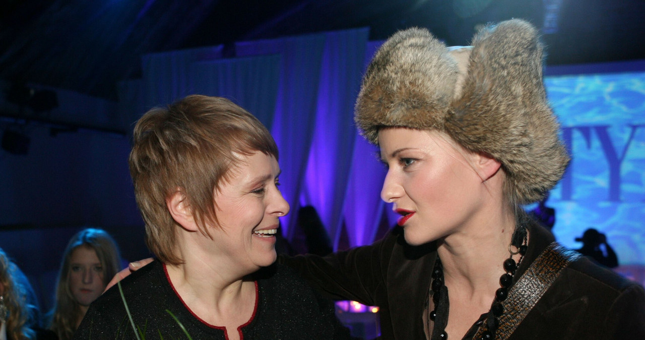 Ilona Łepkowska i Małgorzata Kożuchowska w 2006 roku /East News