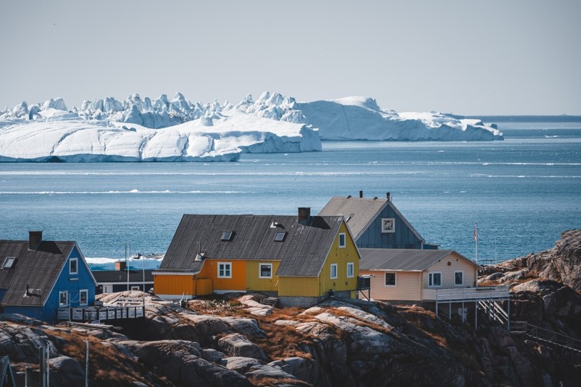 Ilulissat, miasto na Grenlandii.