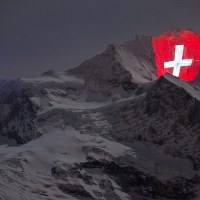 Iluminacja świetlna na Jungfrau