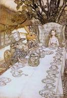 Ilustracja Arthura Rackhama do Alicji w krainie czarów Lewisa Carrolla /Encyklopedia Internautica
