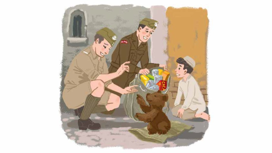 Ilustracje do książeczki przygotował Bartek Drejewicz /Biuro prasowe MON