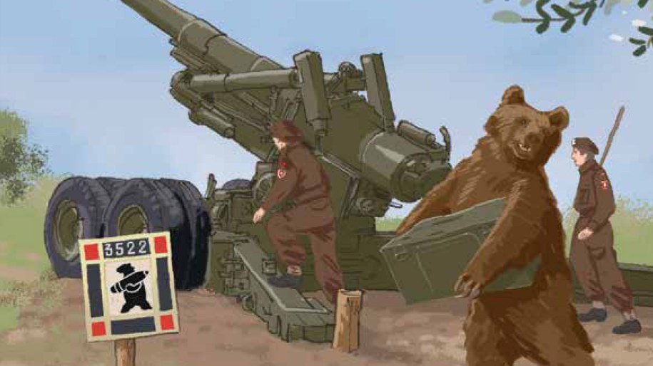 Ilustracje do książeczki przygotował Bartek Drejewicz /Biuro prasowe MON