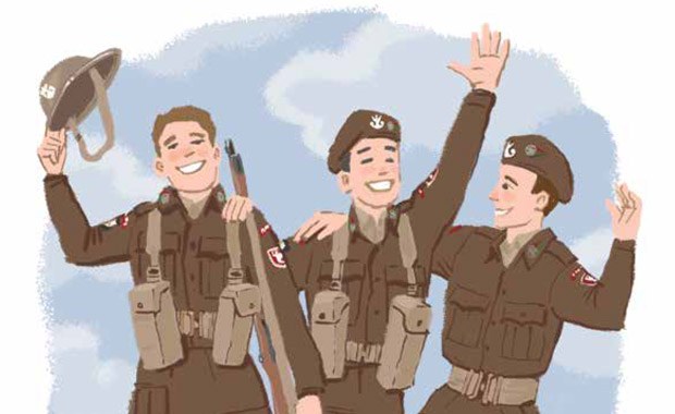 Ilustracje do książeczki przygotował Bartek Drejewicz /Biuro prasowe MON