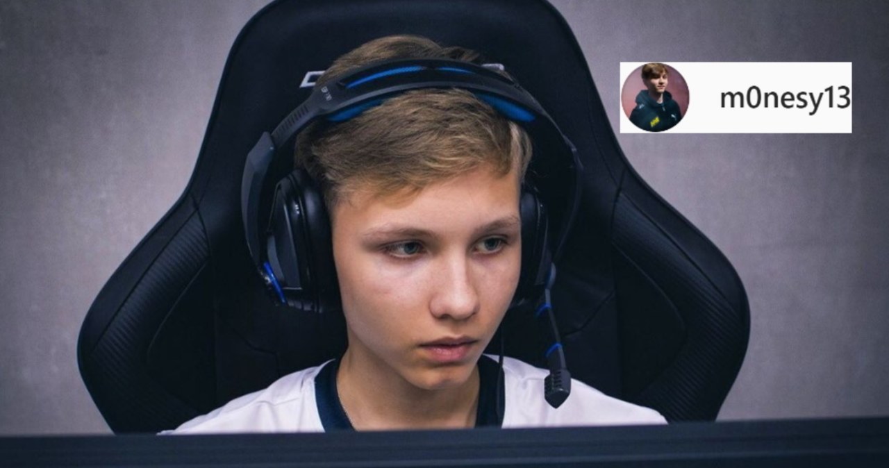 Ilya "m0NESY" Osipov - fragment zdjęcie opublikowanego w seriwise Instagram.com/ na profilu @m0nesy13 /materiały prasowe