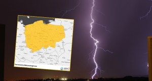 IMGW ostrzega przed burzami. Alerty dla 11 województw
