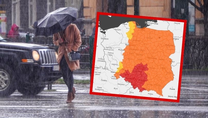 IMGW ostrzega przed burzami i silnym deszczem /Shutterstock/IMGW /