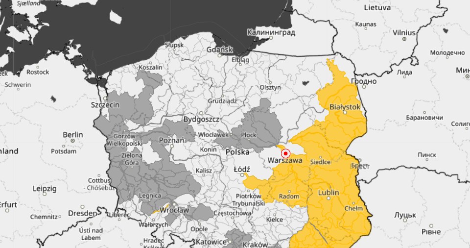 IMGW ostrzega przed gwałtownymi wzrostami stanów wody /IMGW-PIB / imgw.pl /