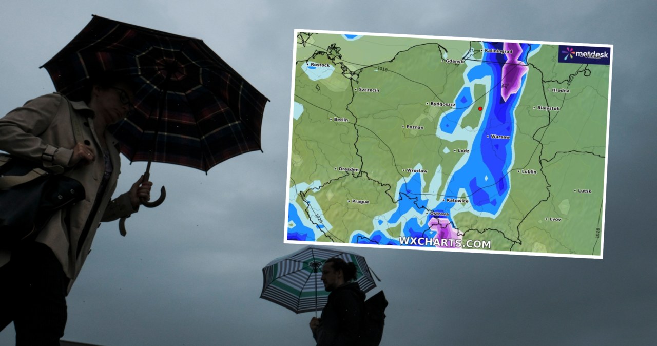 IMGW ostrzega, że nadchodzący tydzień będzie ciepły, ale pełen opadów nie tylko deszczu, lecz również śniegu. Mogą też pojawić się oblodzenia /Piotr Skórnicki / Agencja Wyborcza.pl/WXCHARTS /