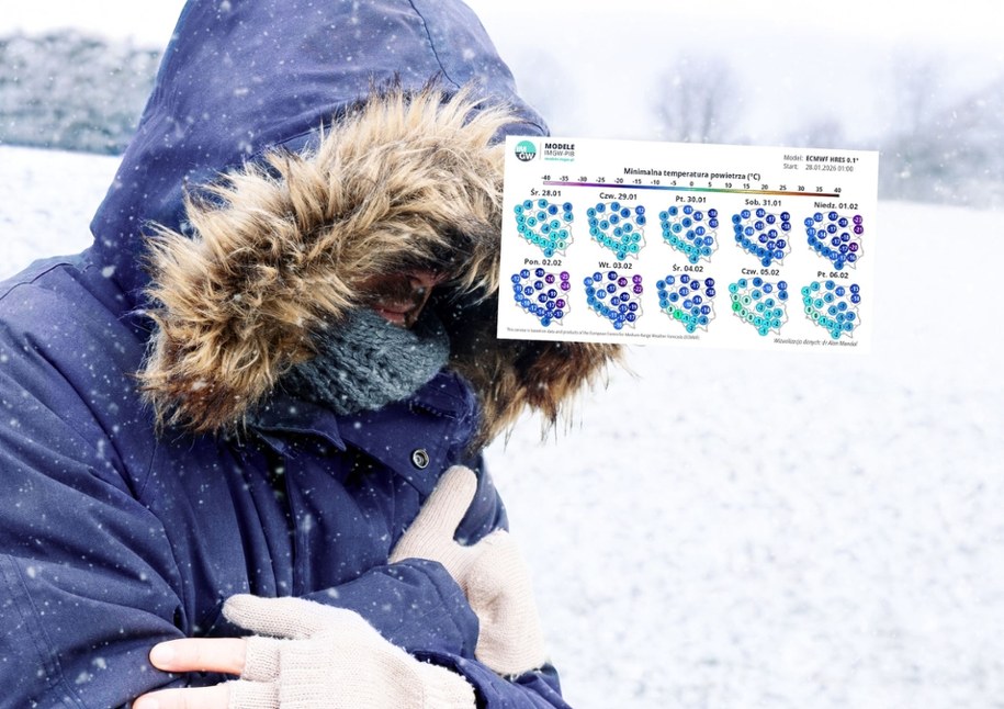 IMGW prognozuje najsilniejszy mróz tej zimy /Shutterstock