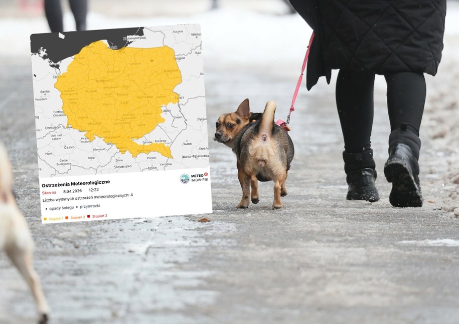 IMGW prognozuje przymrozki i śnieg /Adam Burakowski /East News