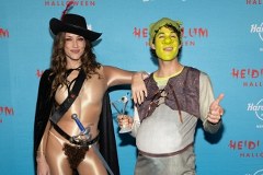 Impreza haloweenowa u Heidi Klum