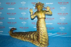 Impreza haloweenowa u Heidi Klum