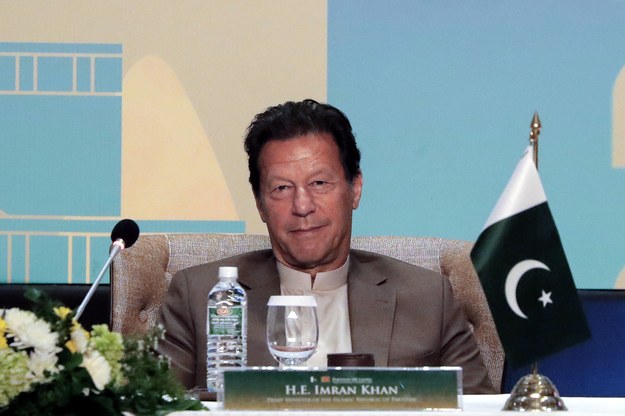Imran Khan /CHAMILA KARUNARATHNE /PAP/EPA