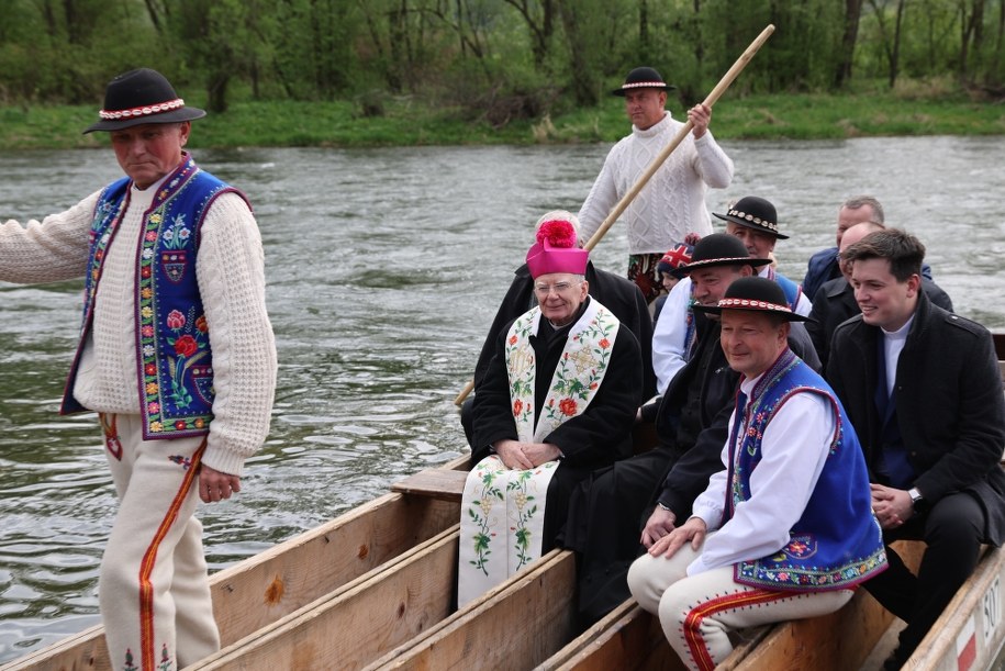 Inauguracja 192. sezonu flisackiego na Dunajcu /Grzegorz Momot /PAP