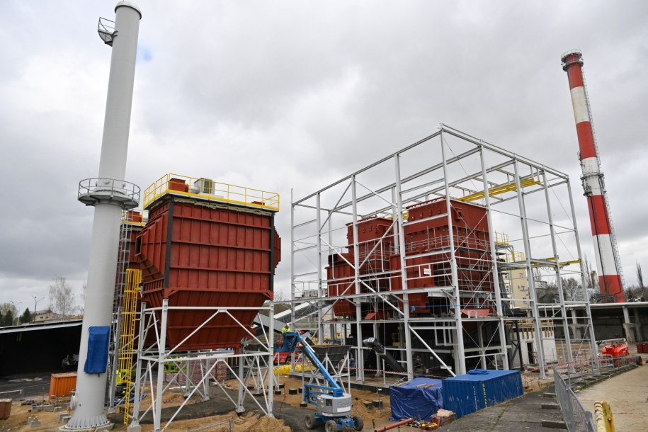 Inauguracja budowy polsko-niemieckiej transgranicznej sieci ciepłowniczej w Zgorzelcu / 	Maciej Kulczyński    /PAP