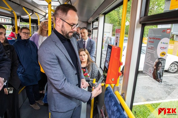 Inauguracja nowego systemu /MZK w Bielsku-Białej /