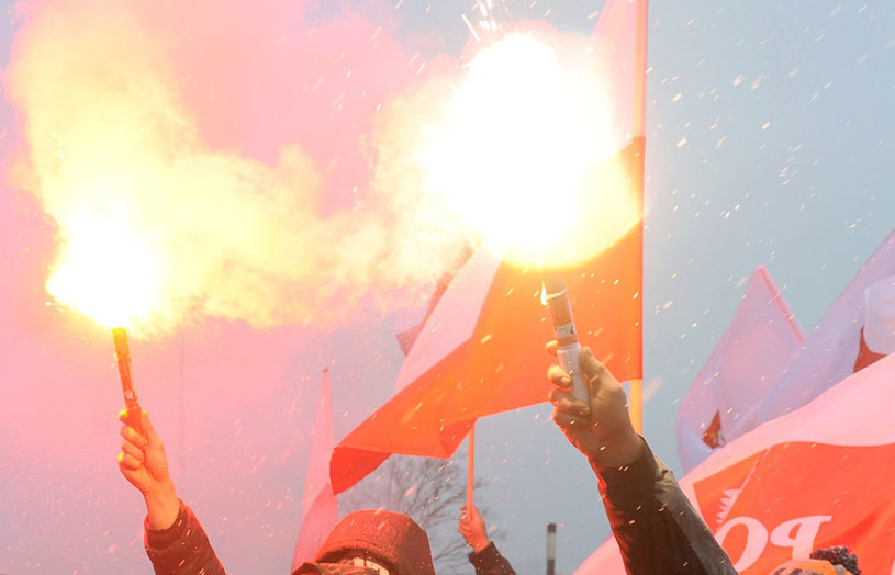 Incydent miał miejsce podczas Marszu Niepodległości /Jan Bielecki /East News