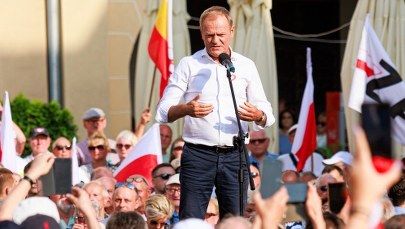Incydent na wiecu Tuska. "Prawdziwa Solidarność nigdy czegoś takiego nie widziała"